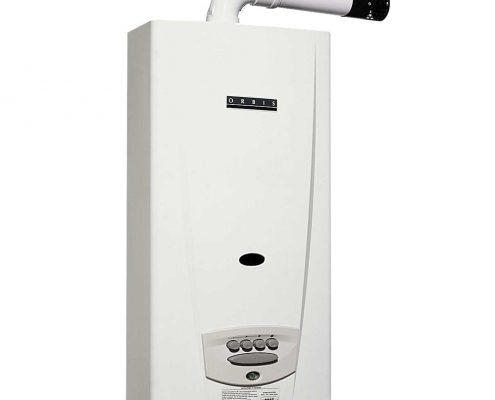 Calefon Orbis 315FD0 14L Tiro Natural Forzado Blanco Termotanques y Calefones Orbis Calefones Calefones garbarino