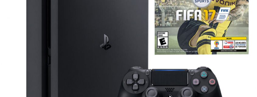 Consola PS4 Sony Slim 500GB y FIFA 2017 Video Juegos Sony Consolas PS4 garbarino