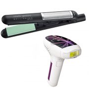 PLANCHITA DE PELO BELLISSIMA JADE MINI MC210 Y DEPILADORA FLASHGO FAST Pequeños Electrodomésticos Bellissima Belleza Femenina Planchita de Cabello garbarino