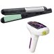PLANCHITA DE PELO BELLISSIMA JADE MINI MC210 Y DEPILADORA FLASHGO FAST Pequeños Electrodomésticos Bellissima Belleza Femenina Planchita de Cabello garbarino