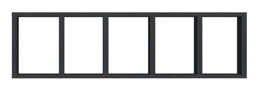 PORTA CD COLGANTE FIPLASTO CD6000 Muebles Fiplasto Living y Comedor Bibliotecas fravega