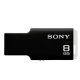 Pendrive Sony USM8GM 8 GB Negro Informática Sony Almacenamiento Memorias USB garbarino