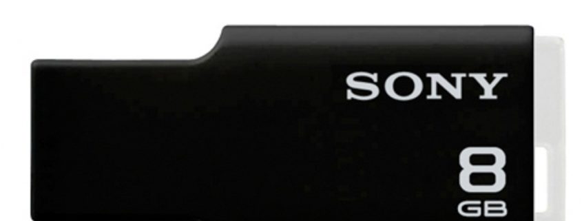 Pendrive Sony USM8GM 8 GB Negro Informática Sony Almacenamiento Memorias USB garbarino